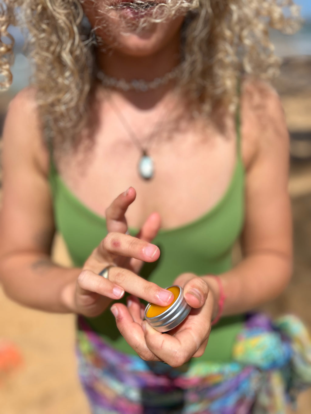 Yunque Mint-Annatto Lip Balm